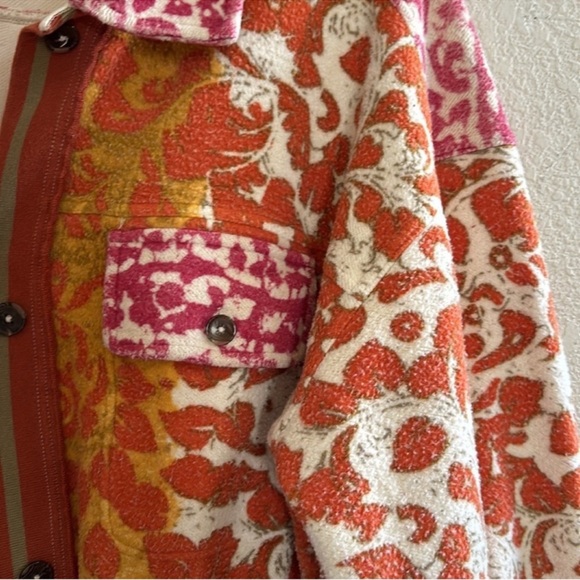 RARE Free People | Printed Ruby Shacket Jacket | Small - Picture 14 of 16